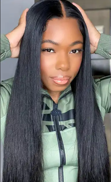 Wear & Go Pre Plucked, Pre Bleached, Pre Cut 12 A Human Hair Wig