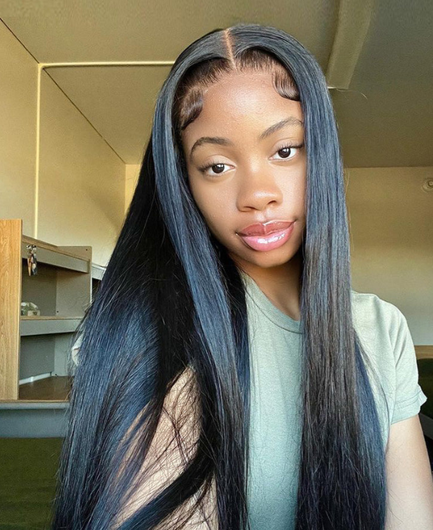 Wear & Go Pre Plucked, Pre Bleached, Pre Cut 12 A Human Hair Wig