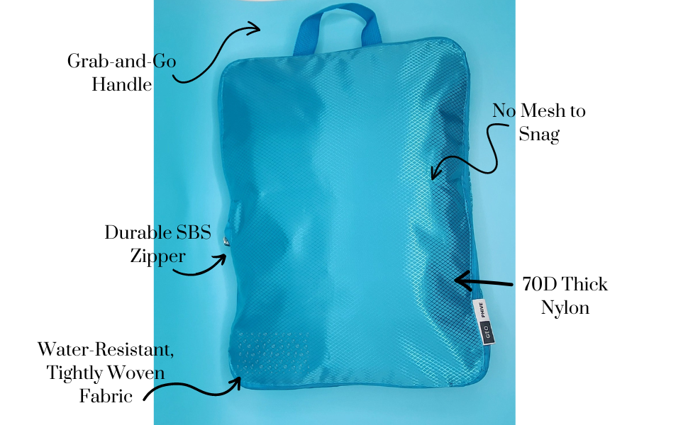 Compression Packing Cubes- Blue