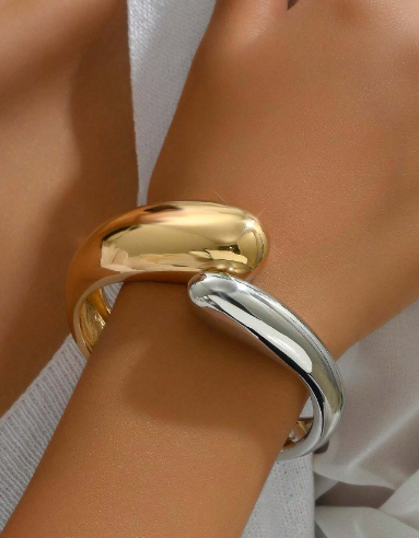 Bangle Stack mixed metals