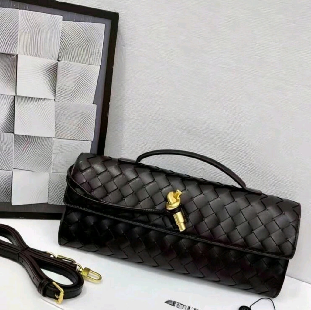 Luxe Weave Crossbody