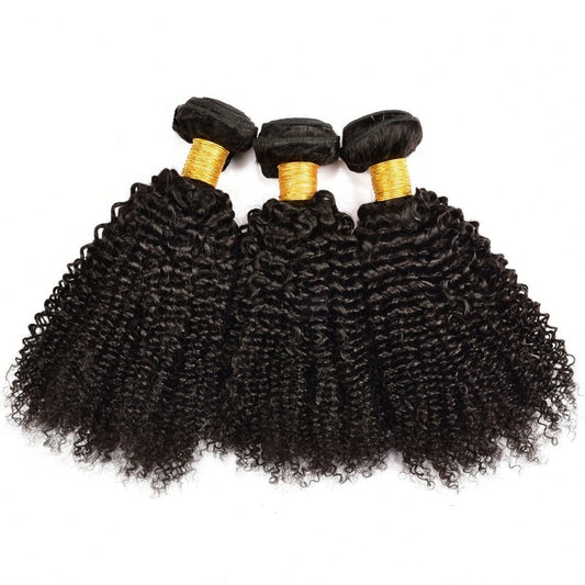 Virgin Mongolian Kinky Curly Weave Bundles