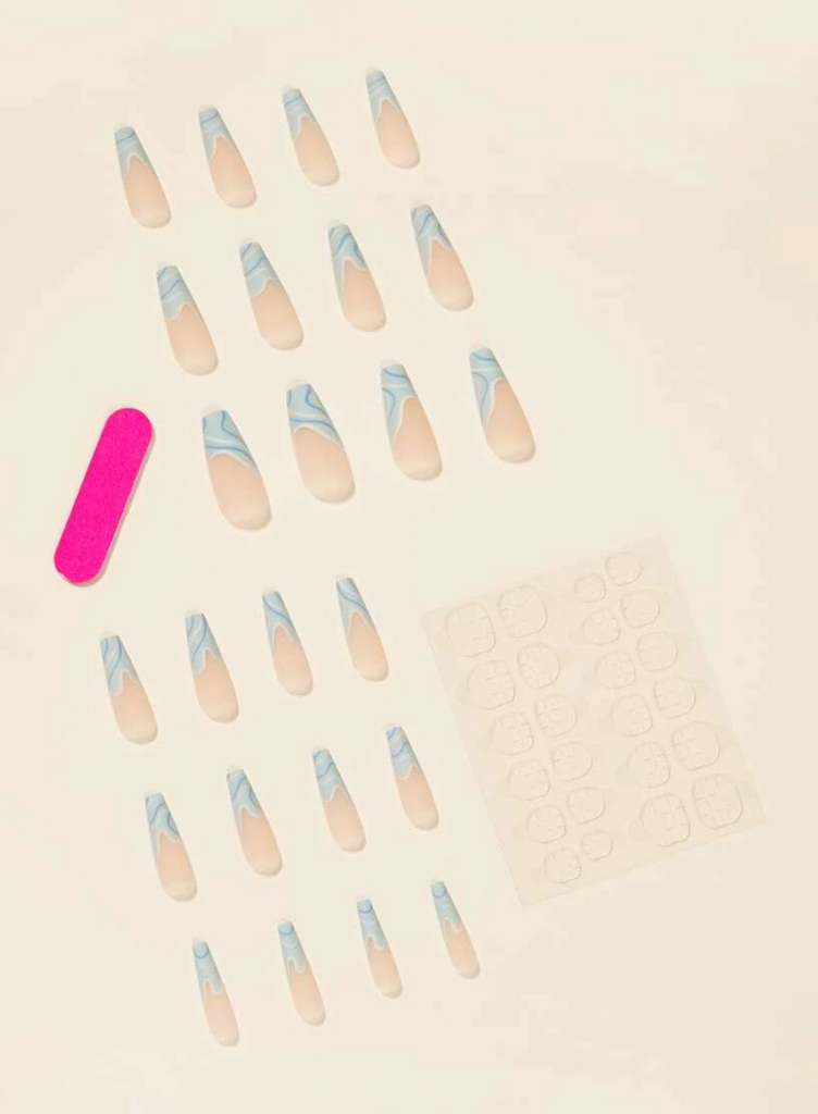 Press On Nail Sets Coffin Long and Medium